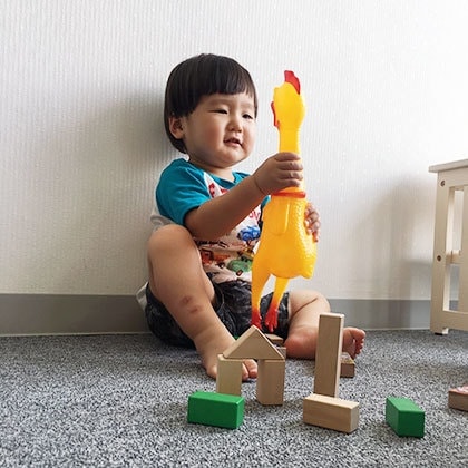 お子さまが遊べるおもちゃもご用意